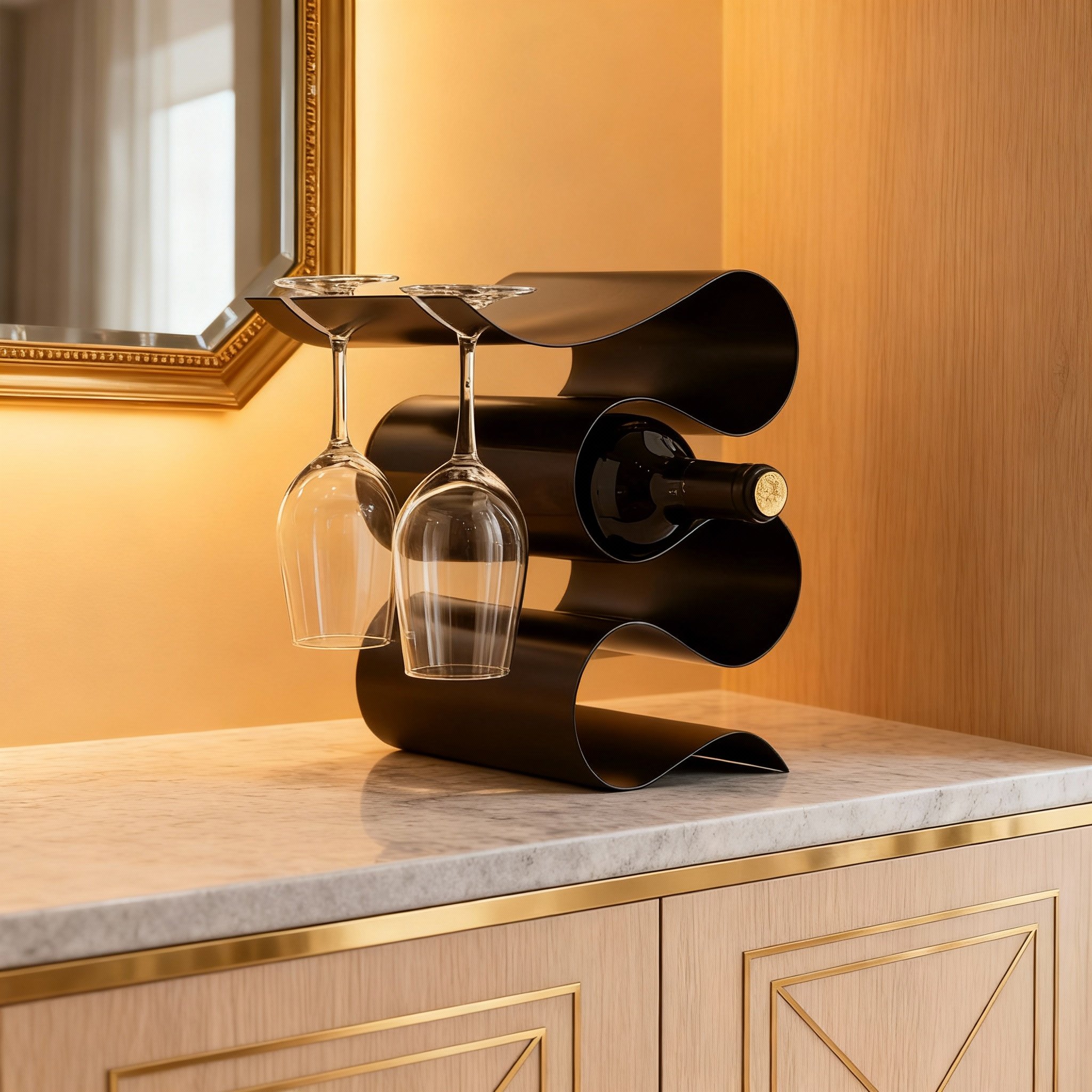 现代轻奢金属酒架客厅酒柜装饰摆件高端定制家居收纳,淘宝优惠券,粉丝福利购,淘宝优惠卷