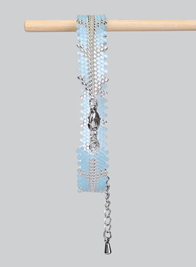 心欣进口AIKO丝质古董珠斜纹手链DIY材料包施手链非成品