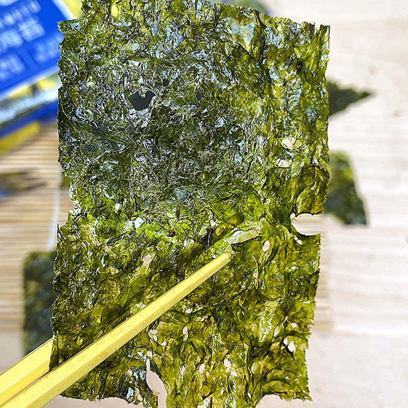 zek海苔60g海味休闲即食海苔片寿司办公室女生儿童零食小吃,淘宝优惠券,粉丝福利购,淘宝优惠卷