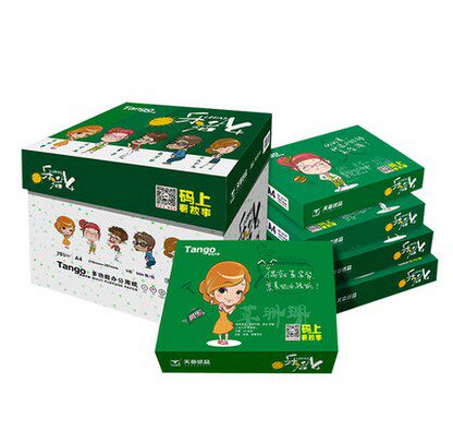 海龙玖龙天章山东太阳佳四季佳印A4复印纸打印纸70g80g克整箱单包 - 图1