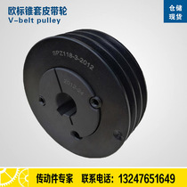 ACE Eurostandard Taper Sleeve Belt Pulley Triangle Single Groove Double Groove Multi Groove Belt Pulley Motor Wheel SPBSPASPC Quick Demolition