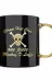 One Piece Chính hãng được ủy quyền Vàng đen Mug Đường dập nóng Cờ bay One Piece Anime ngoại vi - Carton / Hoạt hình liên quan Carton / Hoạt hình liên quan