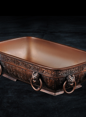 季子白仿古铜器水盂毛笔文房四宝