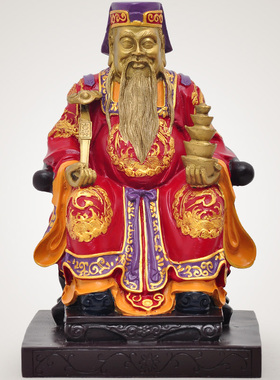 黄铜摆件神像客厅土地婆