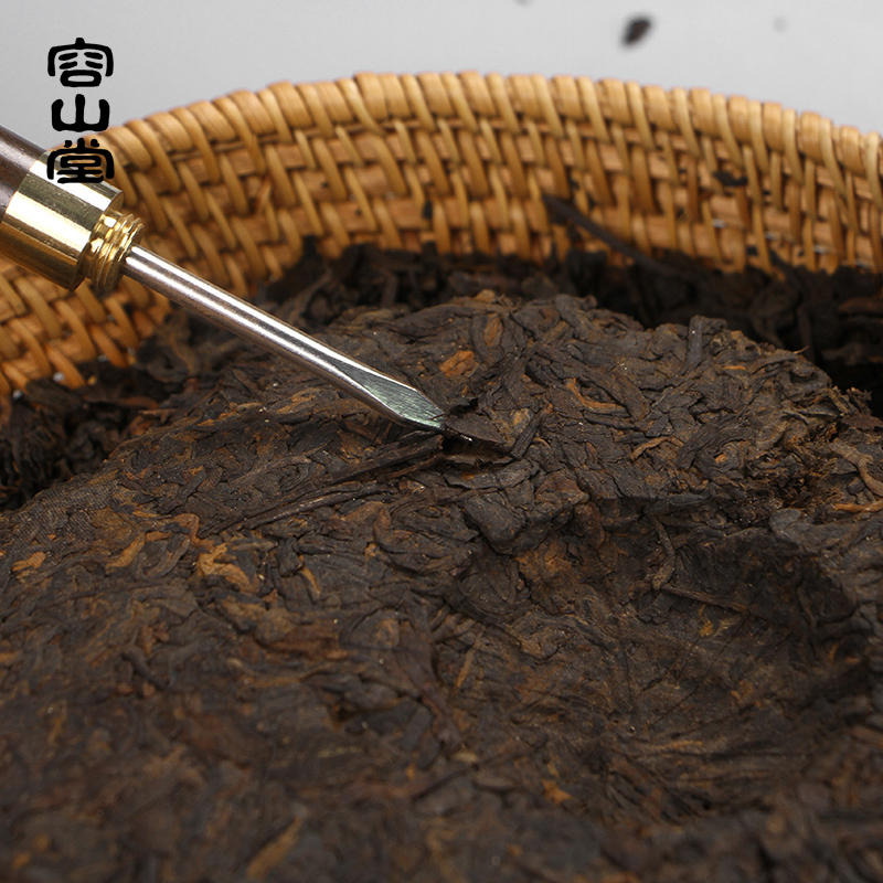 容山堂黑檀木莲花茶道六君子整套功夫茶具配件茶则茶夹茶叶勺茶针