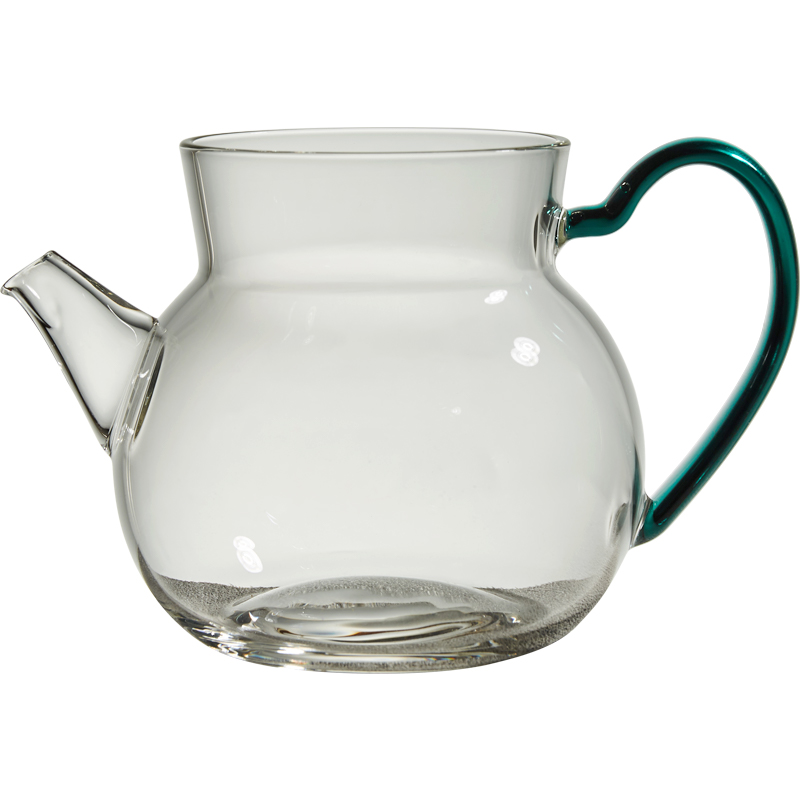 容山堂 莹烁玻璃公道杯 耐热透明分茶器执壶加厚茶海功夫茶具配件 - 图0