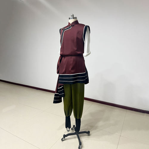 舞研依库藏族舞蹈服男练功服演出服民族民间基训班服练习表演服装 - 图2