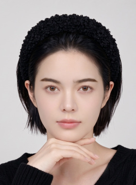 【洗脸防滑不掉】毛绒发箍女秋冬