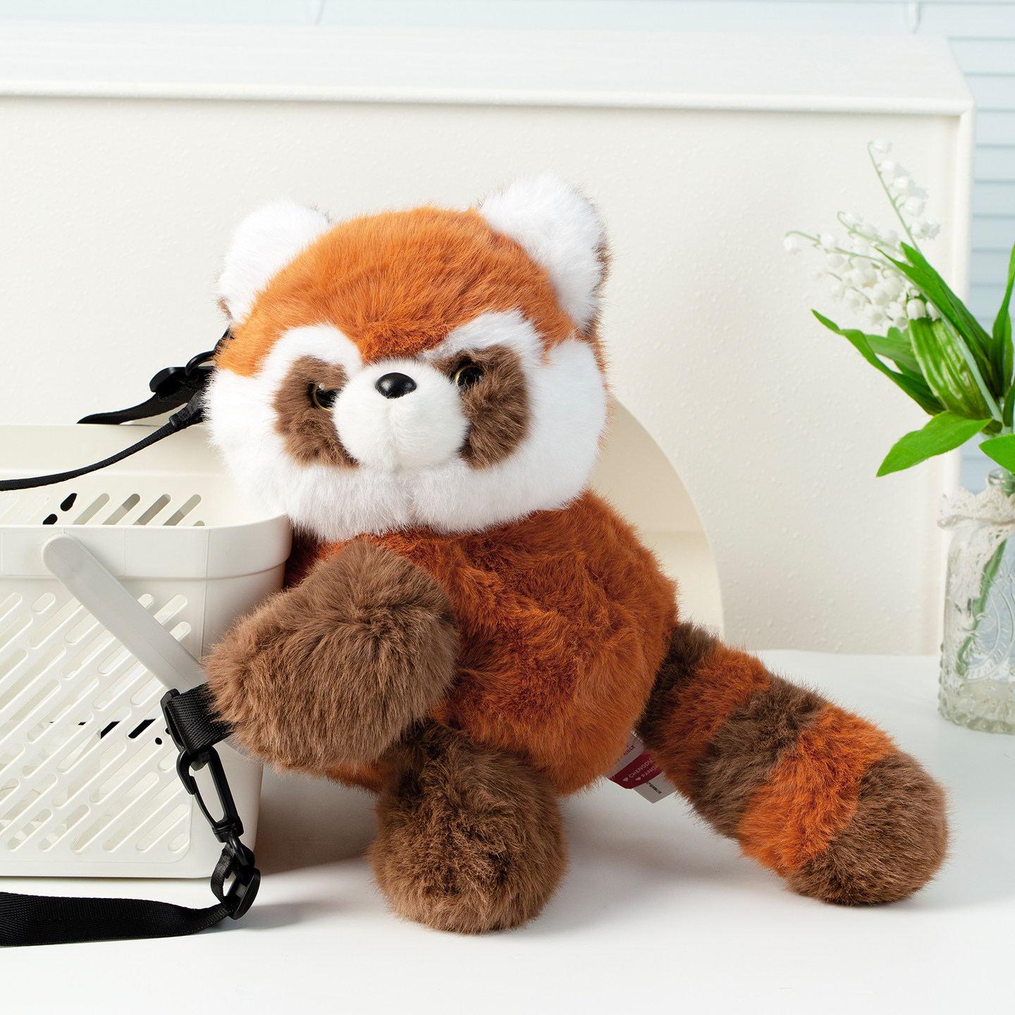 大熊猫双肩包毛绒玩偶包包女款2025新款小熊猫公仔背包儿童玩具,淘宝优惠券,粉丝福利购,淘宝优惠卷