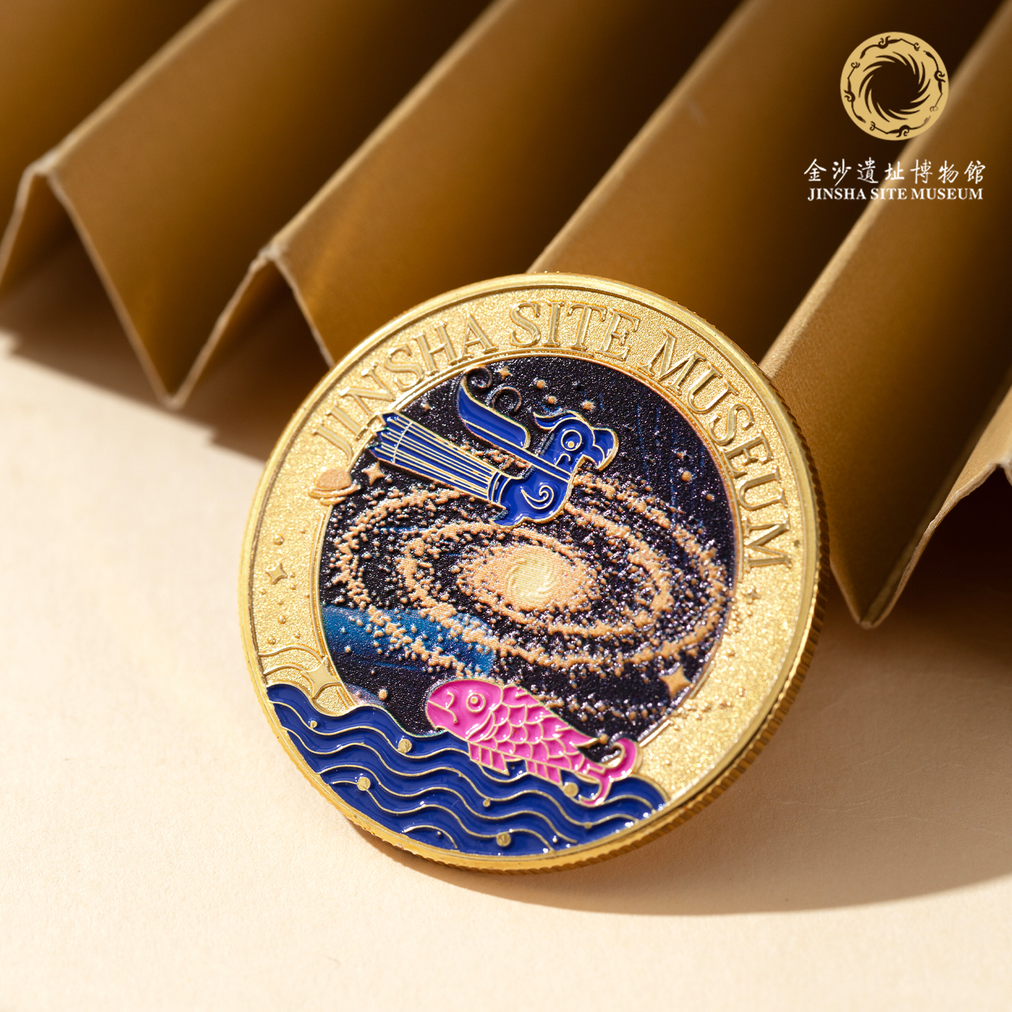 金沙博物馆文创纪念品周边太阳神鸟纪念币章节日礼物成都旅游周边 - 图3