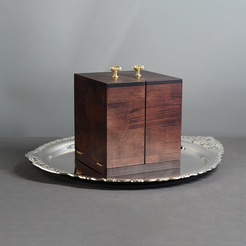 高档餐厅法式甜品木盒西餐厅创意分子料理盒点心盘精致下午茶餐具,淘宝优惠券,粉丝福利购,淘宝优惠卷