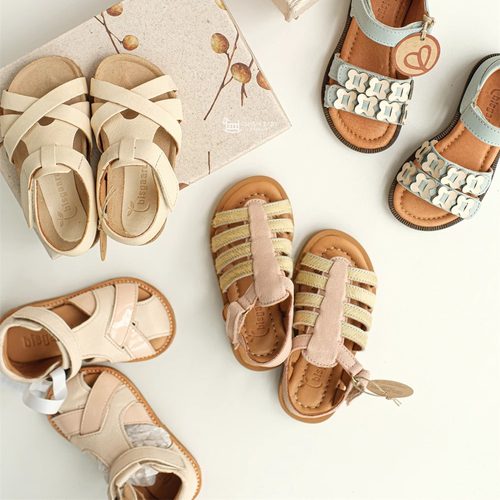 丹麦Bisgaard新款婴幼儿宝宝男女童夏季包头凉鞋牛筋底防滑皮鞋5Z - 图3