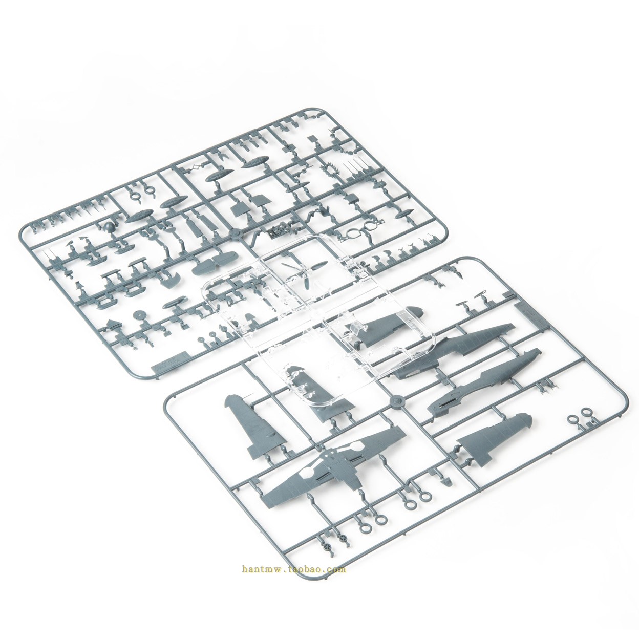 牛魔王70156二战德国空军Bf 109G-2战斗机1/72塑料拼装模型豪华版-图0