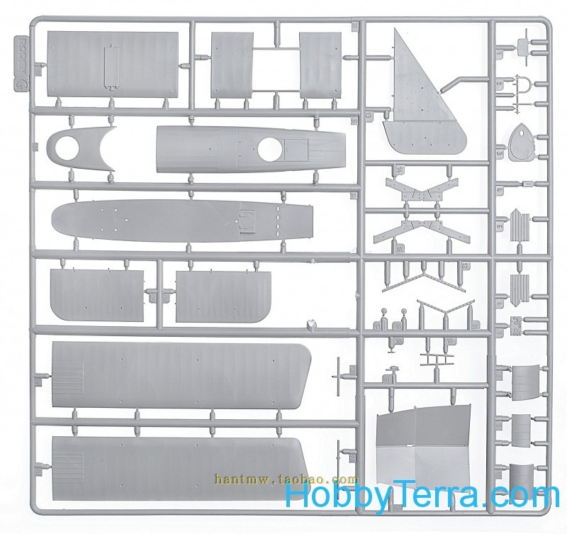 RN049美国海军寇蒂斯H-16水上飞机1/72塑料拼装飞机模型 - 图0