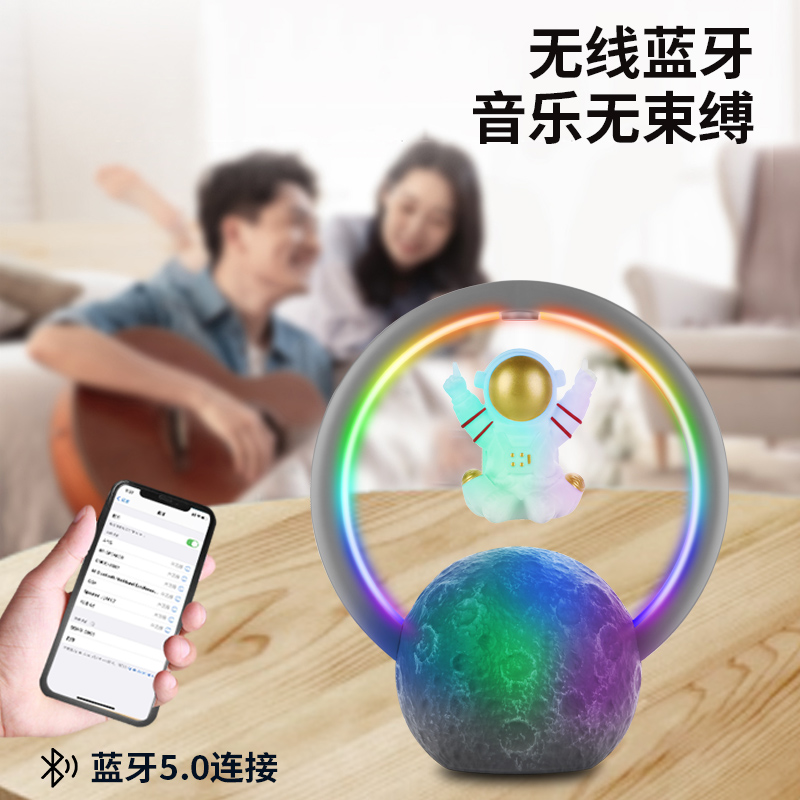 520情人节送男朋友的男生生日礼物实用小众高级感创意宇航员音箱