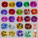 LALA Team Hand Flower La La La La Cheales Ручная цветы La La La La La Laken Ball School Color Ball Dance Props квадратные танцоры встряхивают цветы