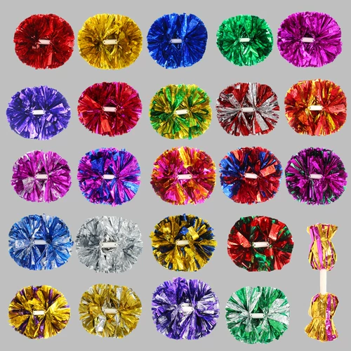 LALA Team Hand Flower La La La La Cheales Ручная цветы La La La La La Laken Ball School Color Ball Dance Props квадратные танцоры встряхивают цветы