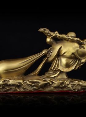 铜弥勒佛像摆件笑佛未来佛大肚佛