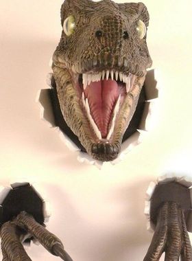 花园恐龙雕像装饰树脂摆件