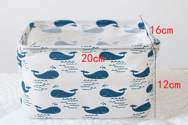 More discounts for cotton and linen storage baskets