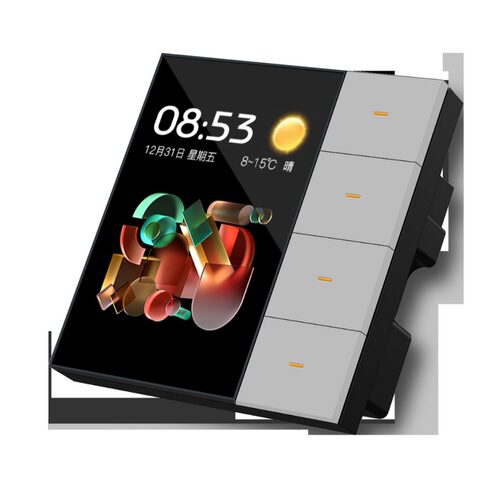 涂鸦zigbee智能开关面板3.5寸灯控开关家用开关家居86型 - 图3