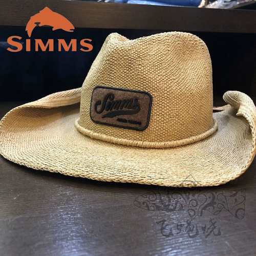 Spot Simms Fisherman Hat Straw Hat Hat Hat Hat Lu Ya Flying Fishing Outdoor солнцезащитный крем мухи горит
