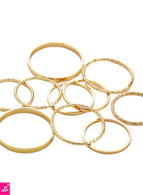 Hot sale Vintage alloy rings Women's joint ring 10pcs/se