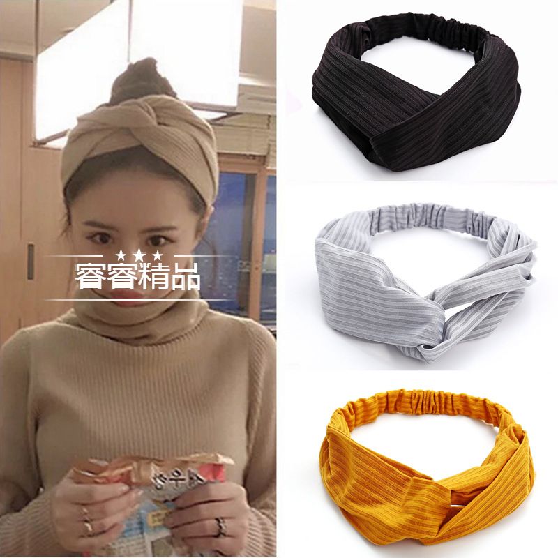 Women Headband Vintage Bands Hair Accessories girl Headdress - 图0