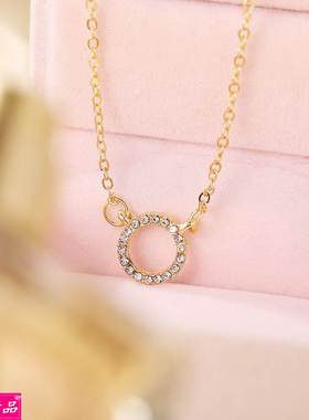 New geometric clavicle chain retro simple necklaces Female