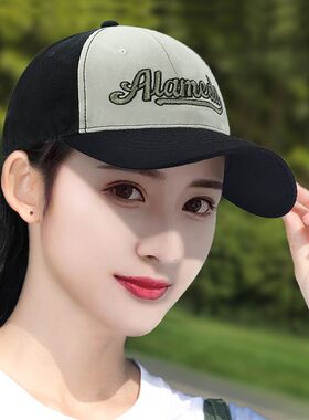 户外棒球帽鸭舌帽女可调节