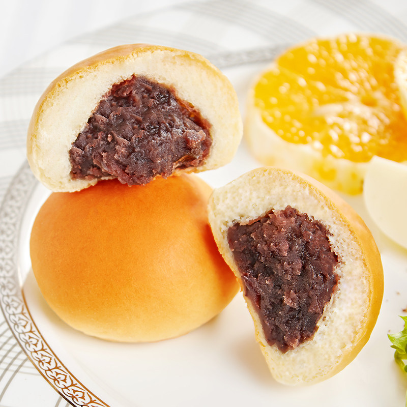 盼盼红豆包2000g糕点小面包 畅美食品西式糕点