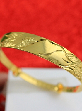 金满多龙凤女性黄铜仿黄金