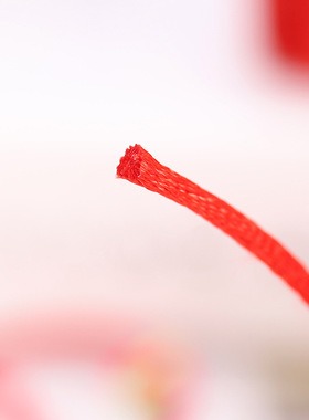 5号线红色中国结手工diy材料包