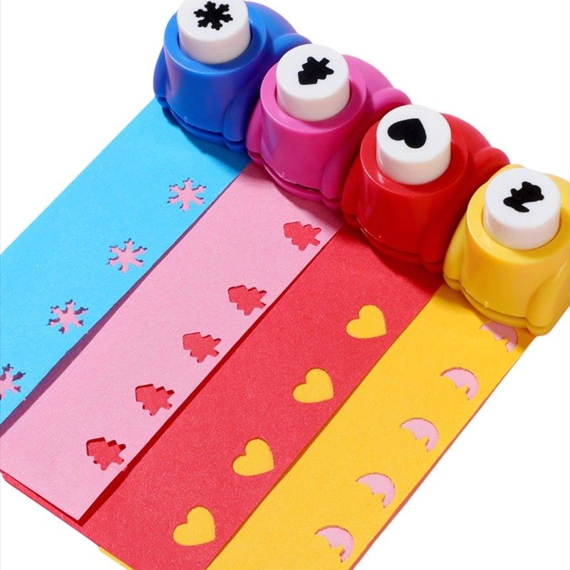 儿童小型压花器幼儿园手工diy省力迷你打孔器创意多图案压花模具,淘宝优惠券,粉丝福利购,淘宝优惠卷