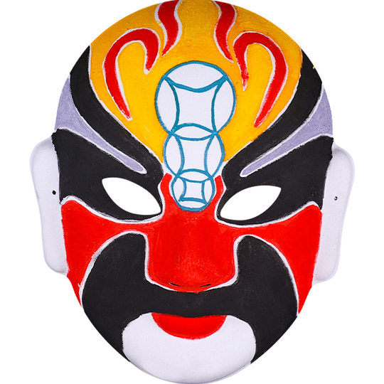 Indentation mask diy opera and peking opera facial makeup material package