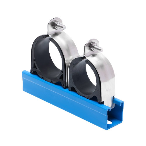 不锈钢p型衬套304P型卡不锈钢C型钢管卡不锈钢P型抱箍管束P型管卡 - 图3