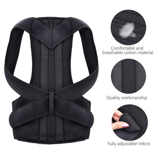 Amazon's best-selling anti-hunchback correction belt for sitting posture, invisible and breathable for adults and children, Tiktok correction belt for back