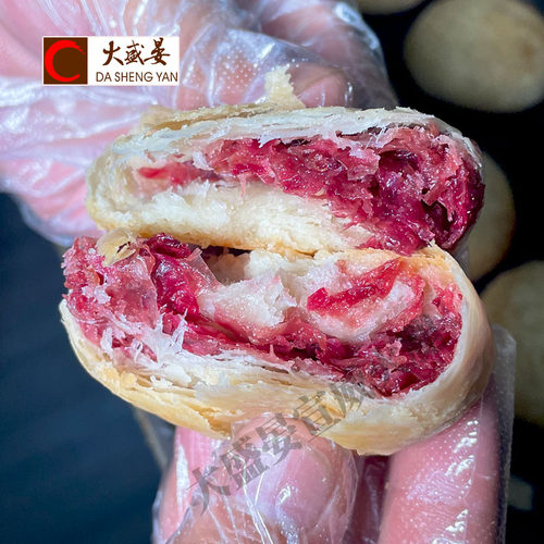 贝贝宣云南鲜花饼馅料玫瑰鲜花500克特产传统点心手工烘焙原料 - 图3