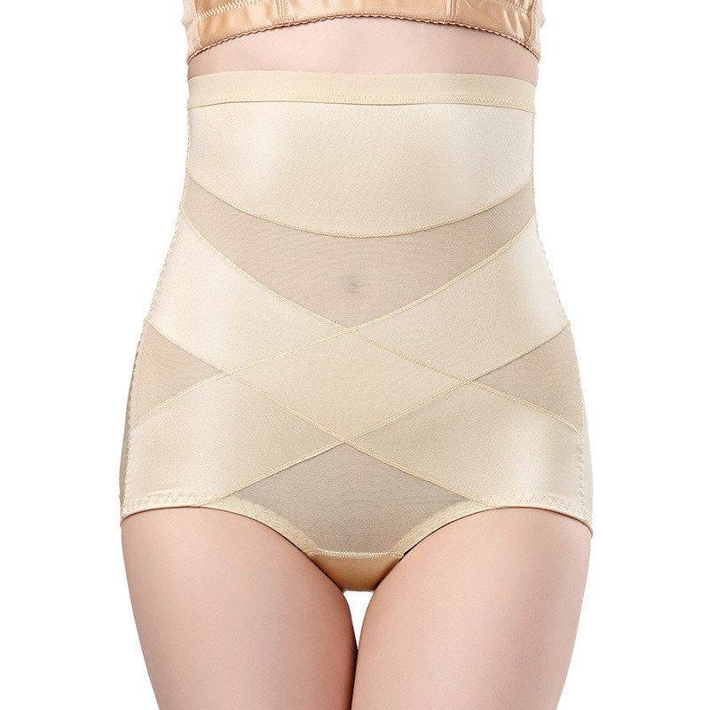 高腰塑身裤美体收腰束腹提臀收腹内裤女产后减肚子交叉束缚束腰裤,淘宝优惠券,粉丝福利购,淘宝优惠卷