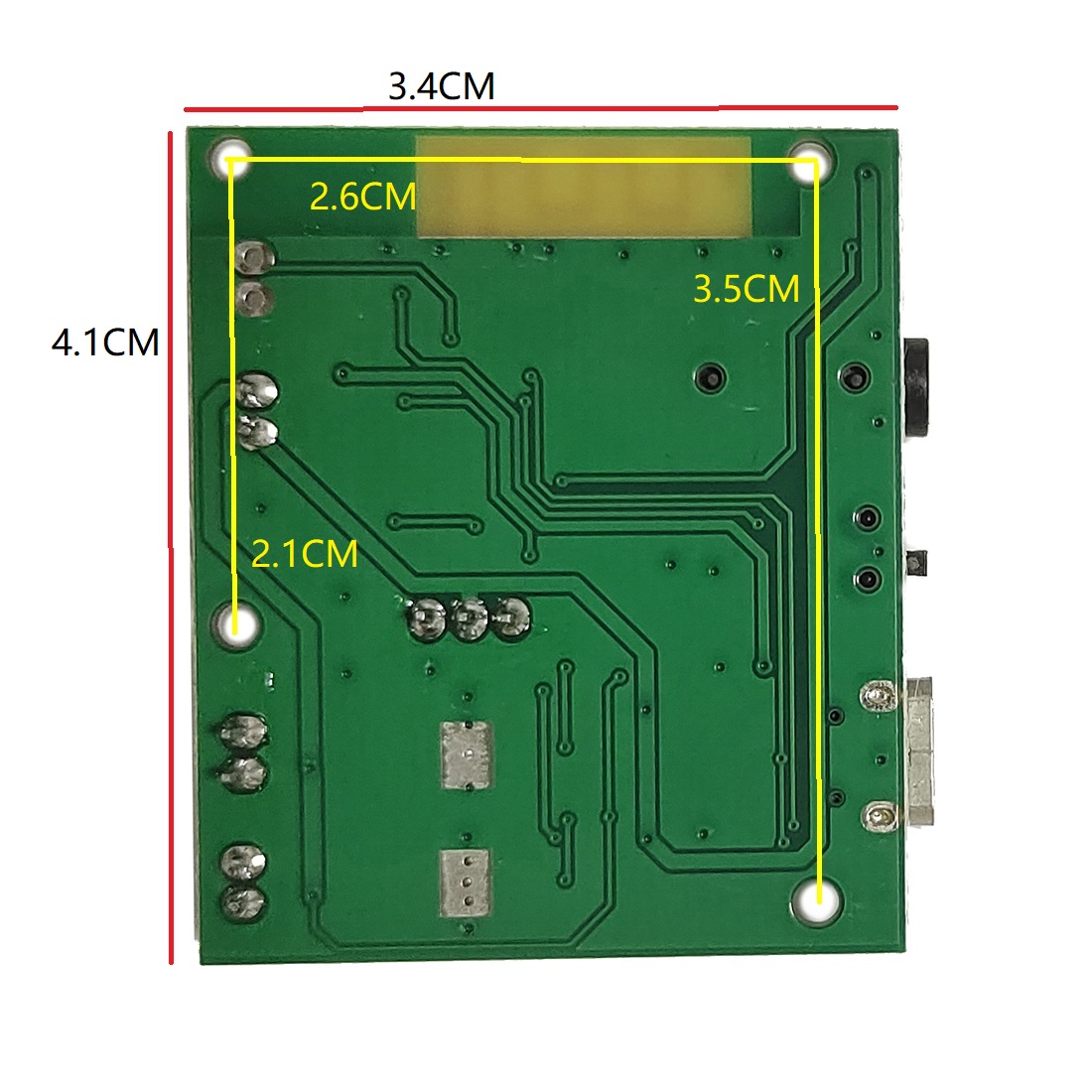 智能5.3蓝牙免提通话模块5V 5W+5WTWS功放板3.5AUX蓝牙PCBA板卡-图1