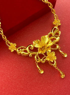 镀金新娘结婚项链婚嫁女