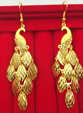 仿三金首饰女结婚道具