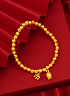 沙金古法传承手镯不掉色