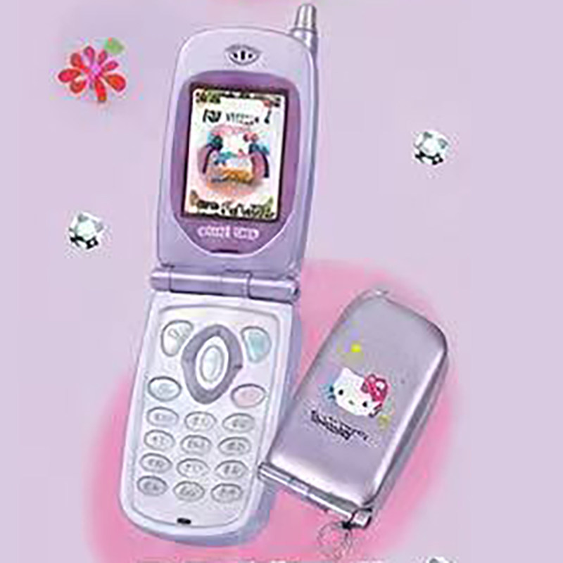 Sanrio Kitty Mini Recording Flip Phone Gacha Toysspirts Replaceable Photos February Pre-Order Deposit