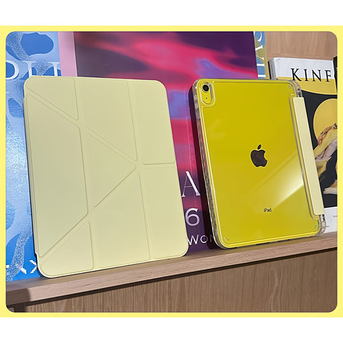 适用2026款iPad11保护壳2025新款air8/7苹果平板iPadPro11保护套mini7电脑A16第12代10磁吸air亚克力防弯 - 图1