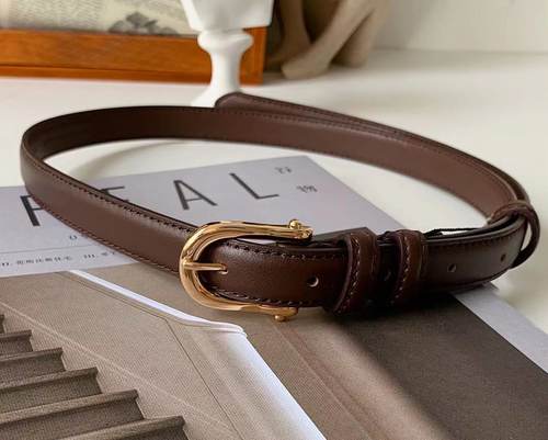Miroment大酒窝明明同款不锈钢扣头复古女士针扣皮带金扣真皮腰带 - 图2