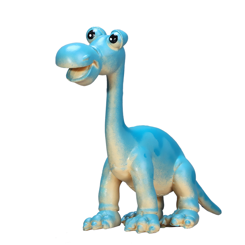 仿真Q版恐龙模型霸王龙副栉龙棘龙甲龙腕龙儿童玩具礼物6只套装-图3