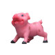 Simulated animal plastic cartoon model