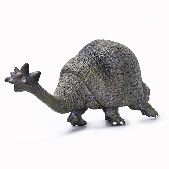 Simulated prehistoric Glyptodontidae ancient star-tailed beast animal model children's science and education cognitive gift ornaments collection