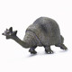 Simulated prehistoric Glyptodontidae ancient star-tailed beast animal model children's science and education cognitive gift ornaments collection